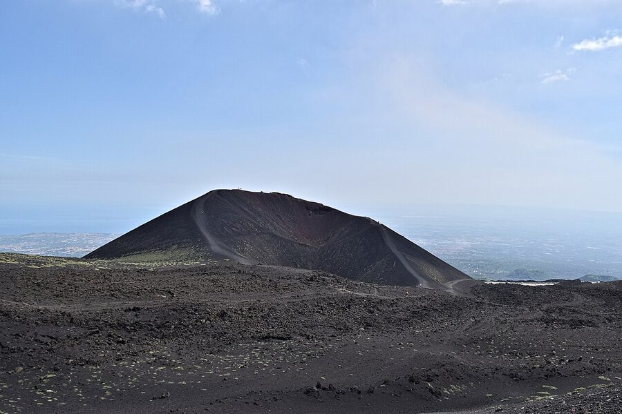Silvestri Superiore crater on Mount Etna's south side