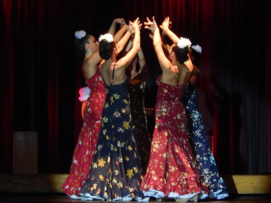Flamenco dancers dresses Spain