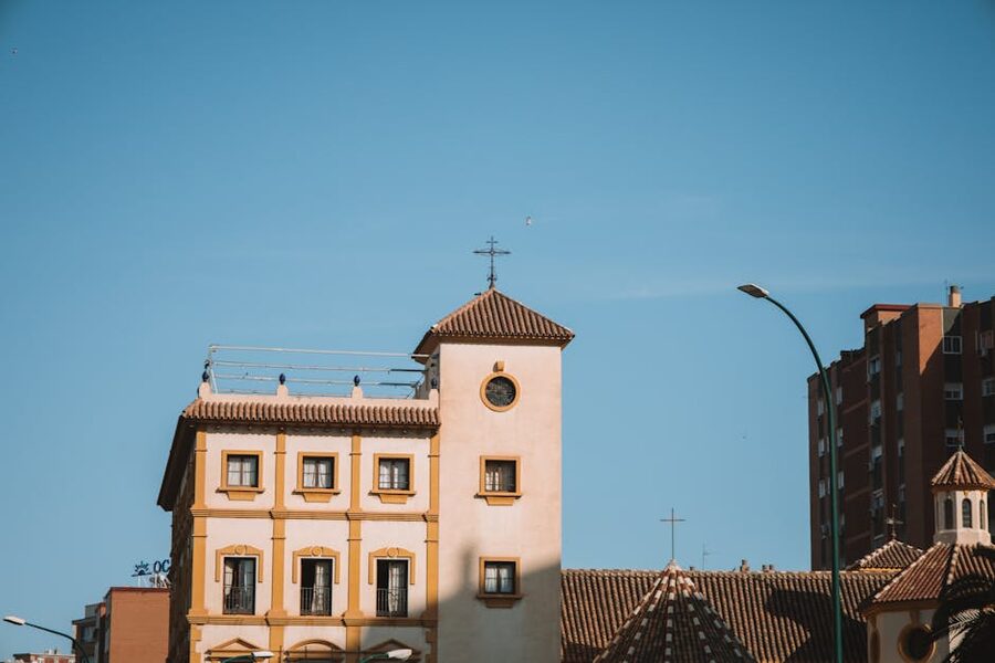 Historic building Málaga old town