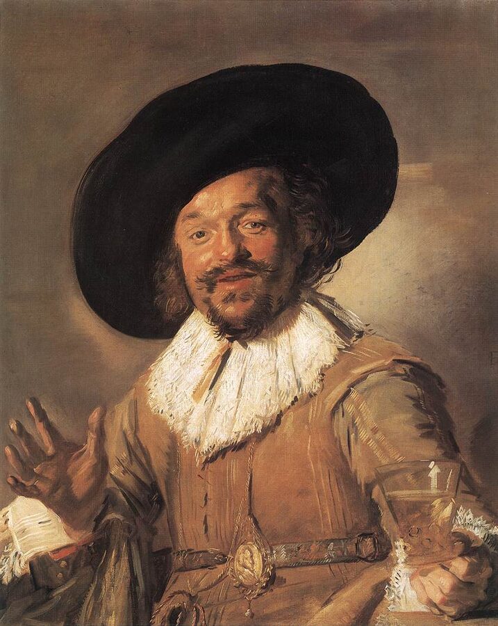 Frans Hals The Merry Drinker at the Rijksmuseum