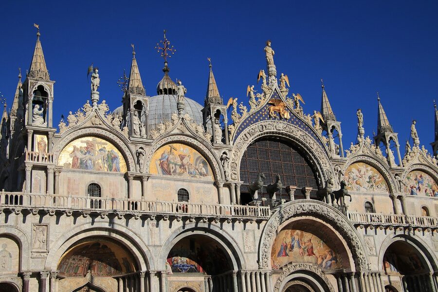 St Mark's Basilica Byzantine architecture in Venice