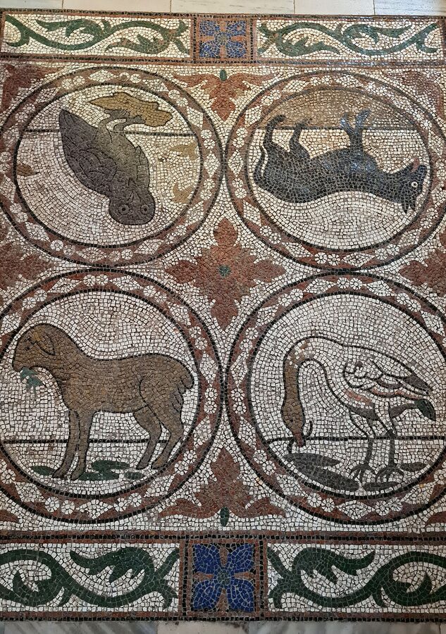 Gold mosaics interior of St Mark's Basilica Venice