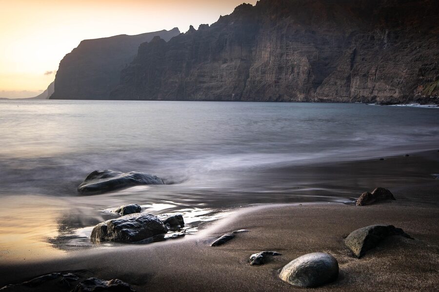 Tenerife clear blue water
