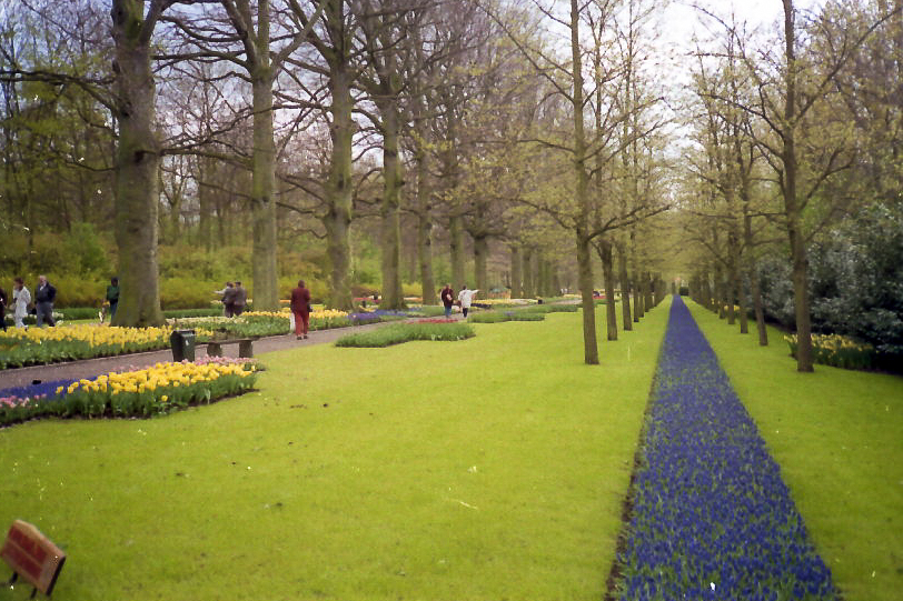 Keukenhof April 1991 archival photograph