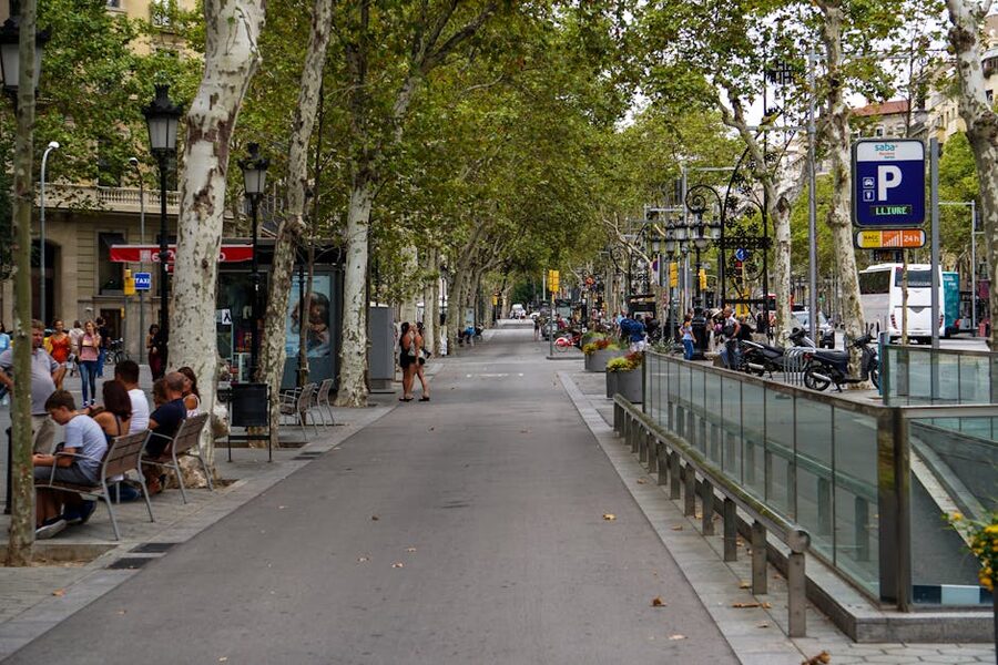 La Rambla Barcelona afternoon