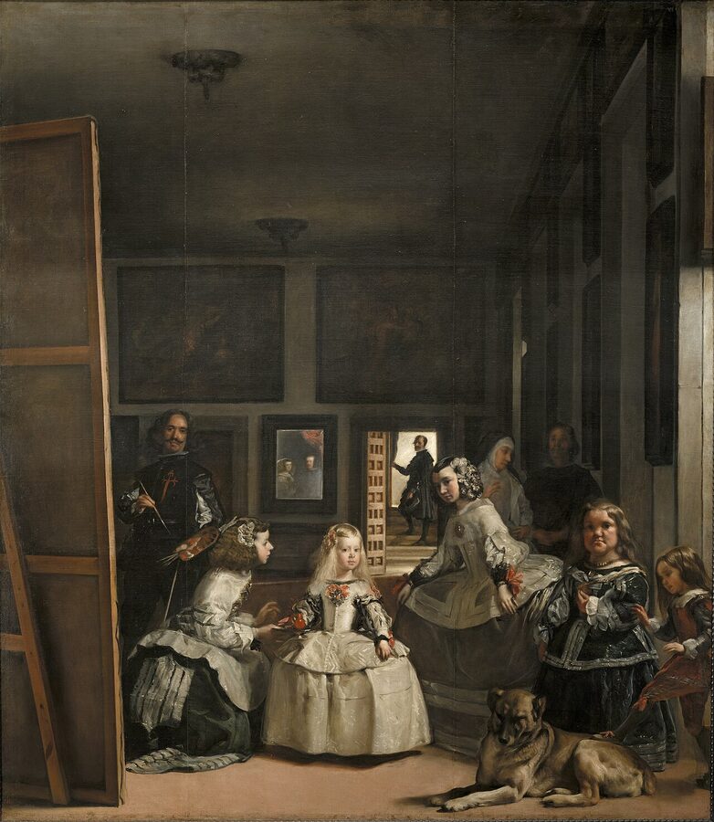 Inside the Prado, in Front of Las Meninas