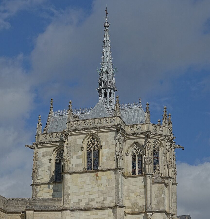 Saint Hubert chapel Amboise where Leonardo da Vinci is buried