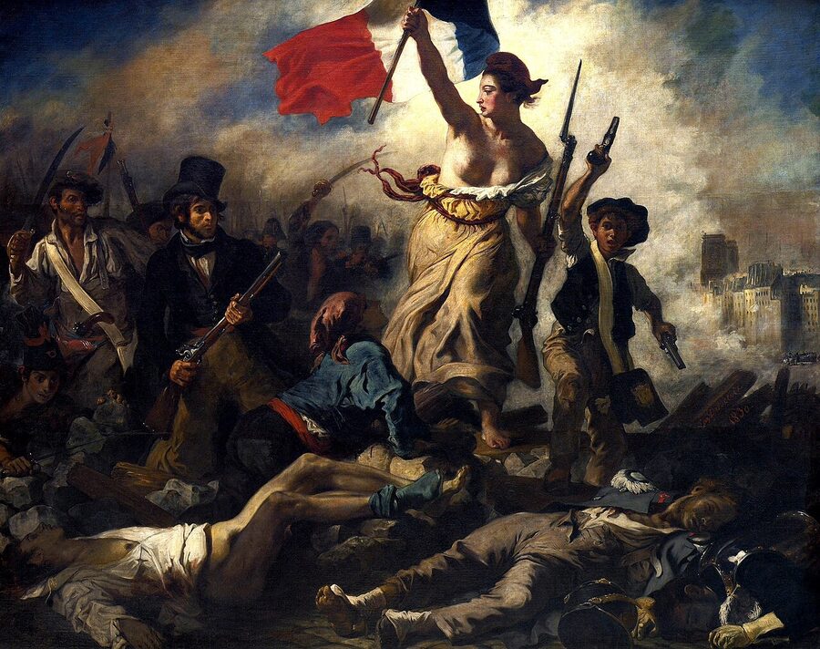 Liberty Leading the People Delacroix 1830 Louvre