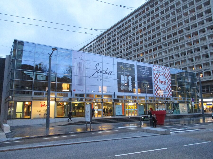 Inside the Halles de Lyon-Paul Bocuse food market