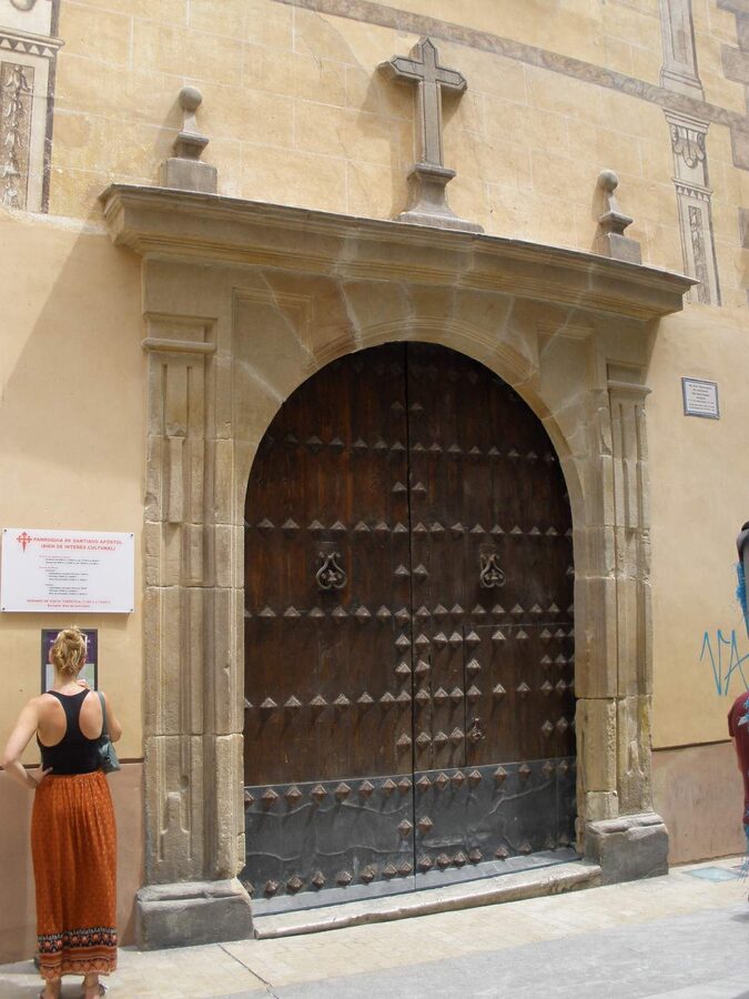 Iglesia de Santiago Apostol Malaga where Picasso was baptized