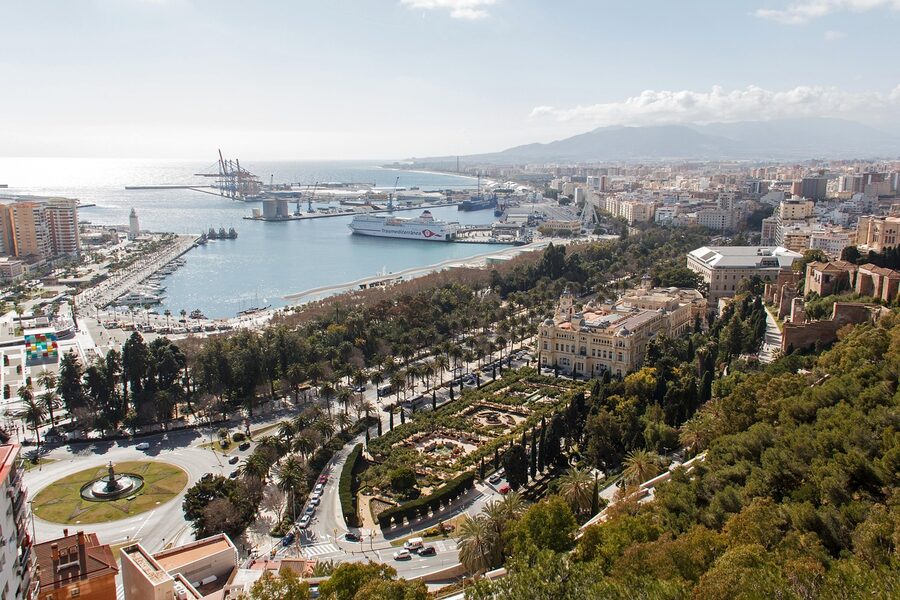 Roman theatre at the foot of the Malaga Alcazaba
