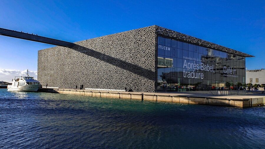 MUCEM modern museum design exterior
