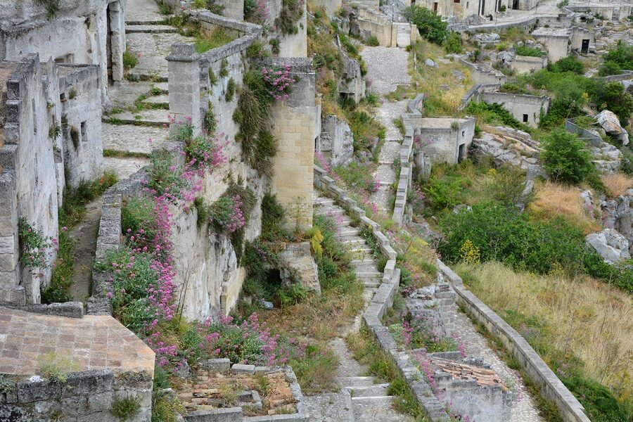 Stones and caves of Matera Basilicata