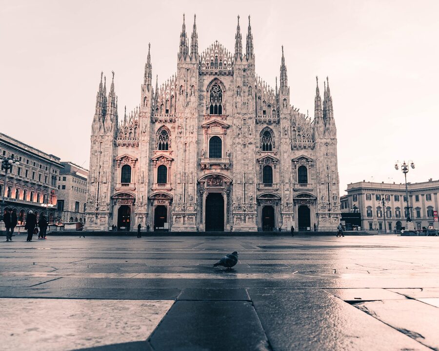 Milan Duomo architecture detail