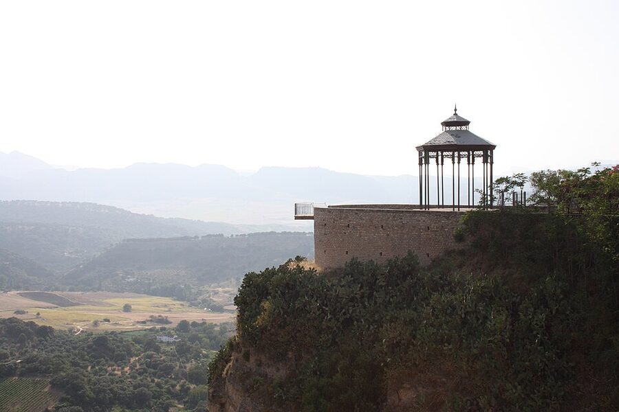Mirador del Tajo viewpoint in Ronda