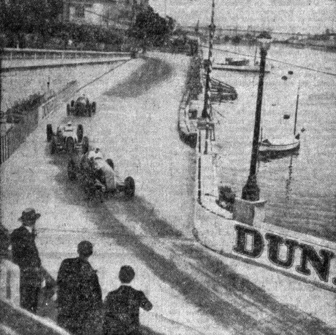 Archive image from the 1936 Monaco Grand Prix