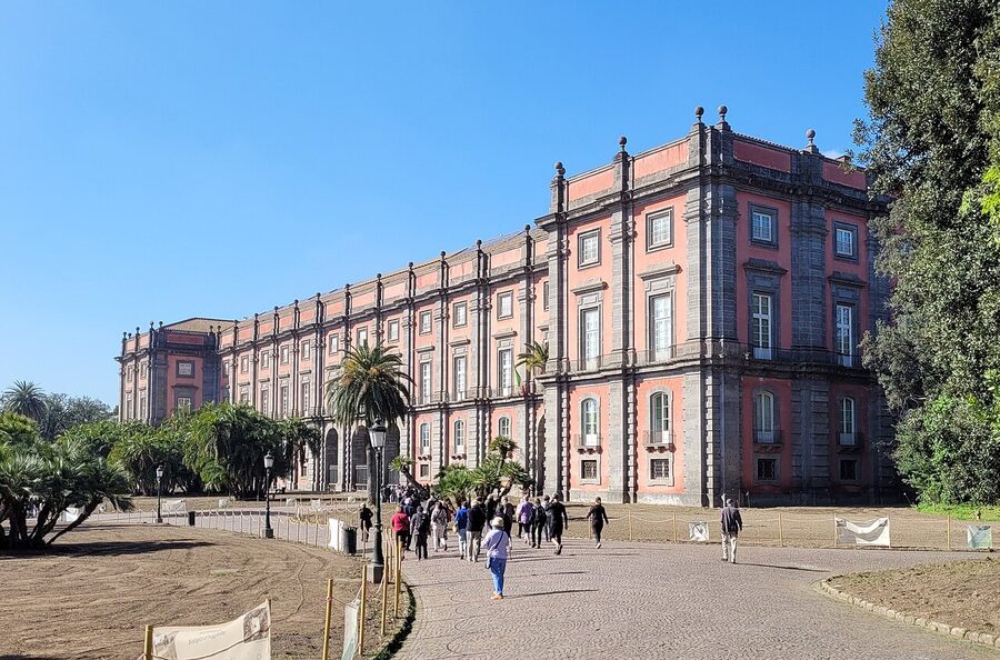 Palace of Capodimonte Naples exterior