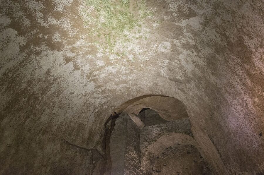 Roman cistern chamber Naples Underground
