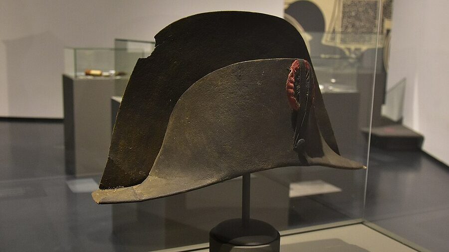 Napoleon's bicorne hat from 1815