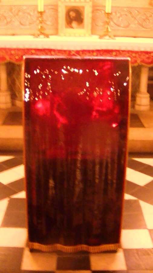 Crown of Thorns at Notre-Dame Paris on display