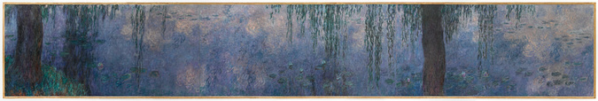 Le Matin aux saules, one of Monet's eight Water Lilies panels