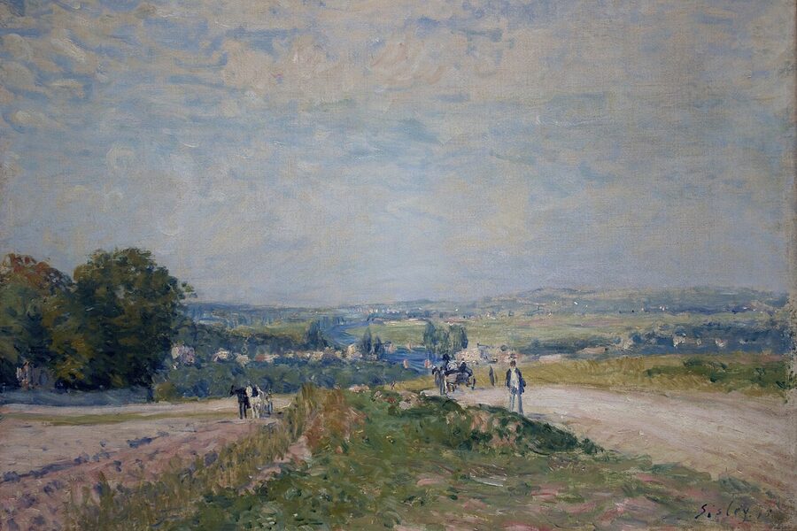 Alfred Sisley landscape from the Walter-Guillaume Collection