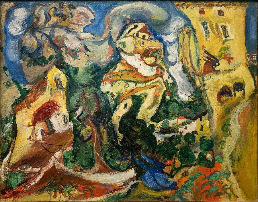 Soutine Le Village village landscape