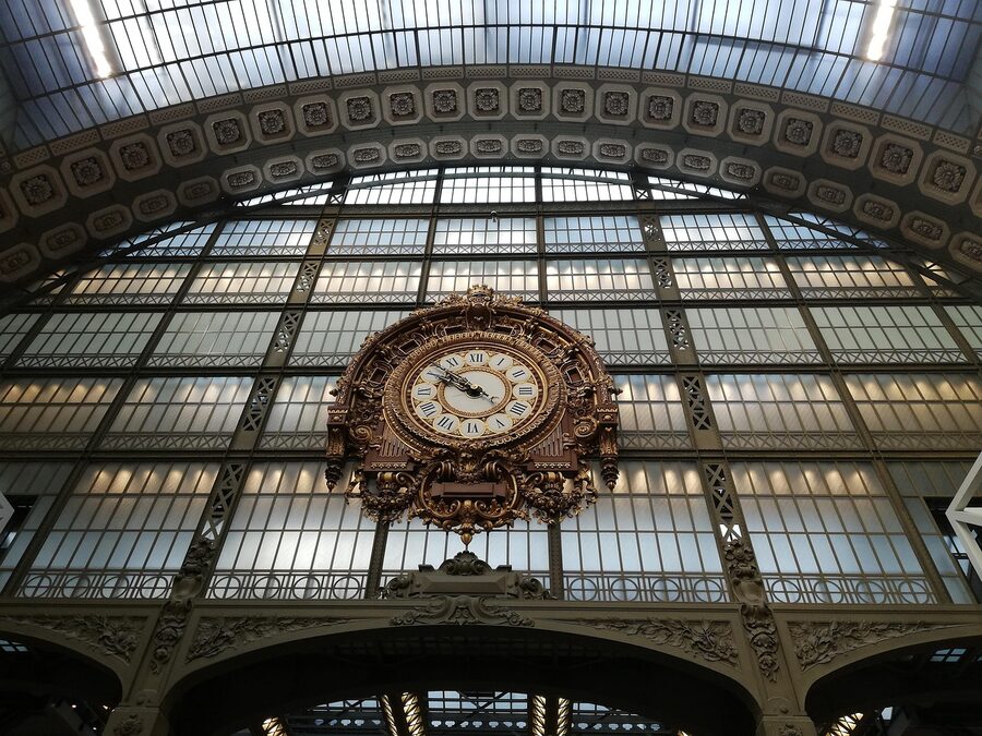 Orsay Museum station-era architecture detail