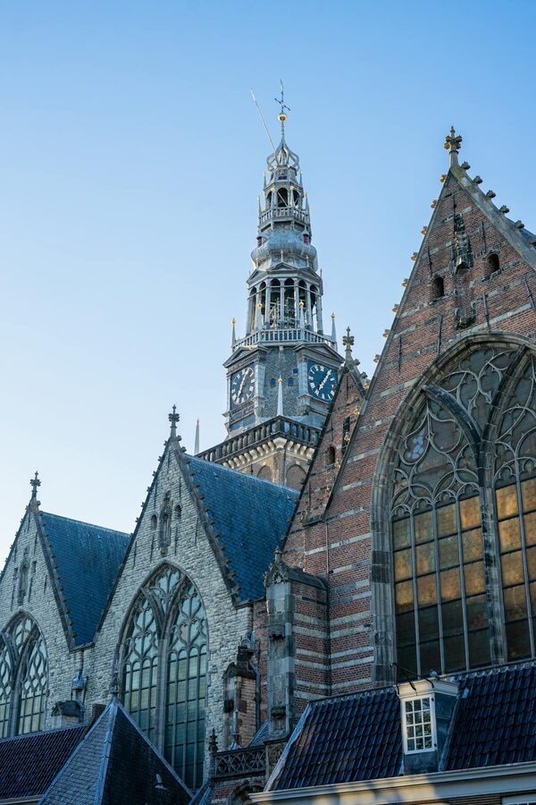 Oude Kerk historic architecture Amsterdam