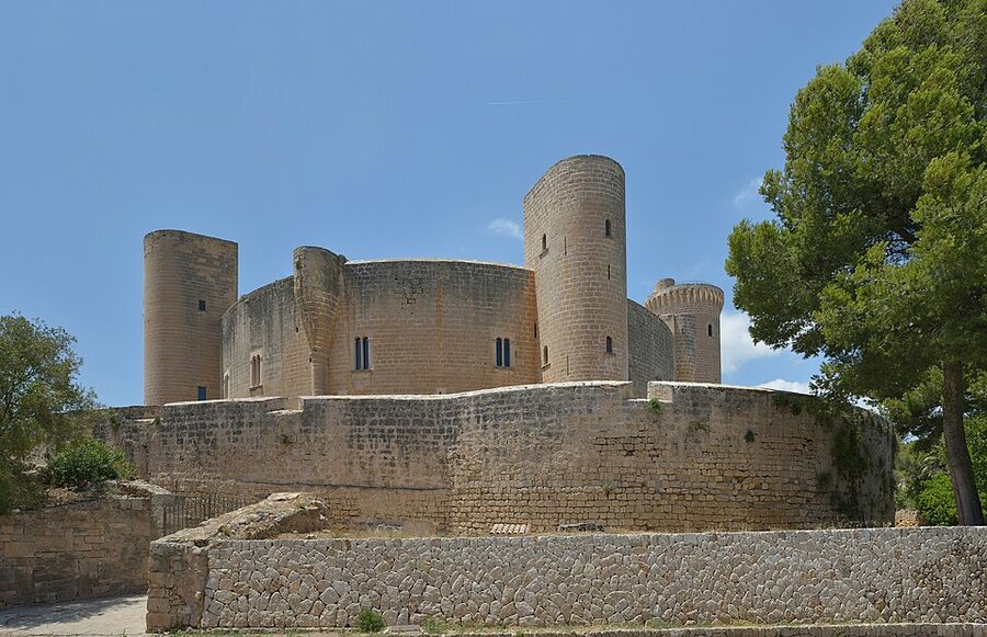 Bellver Castle modern exterior view