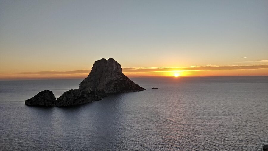 Es Vedra Ibiza sunset Eivissa Balearic Islands