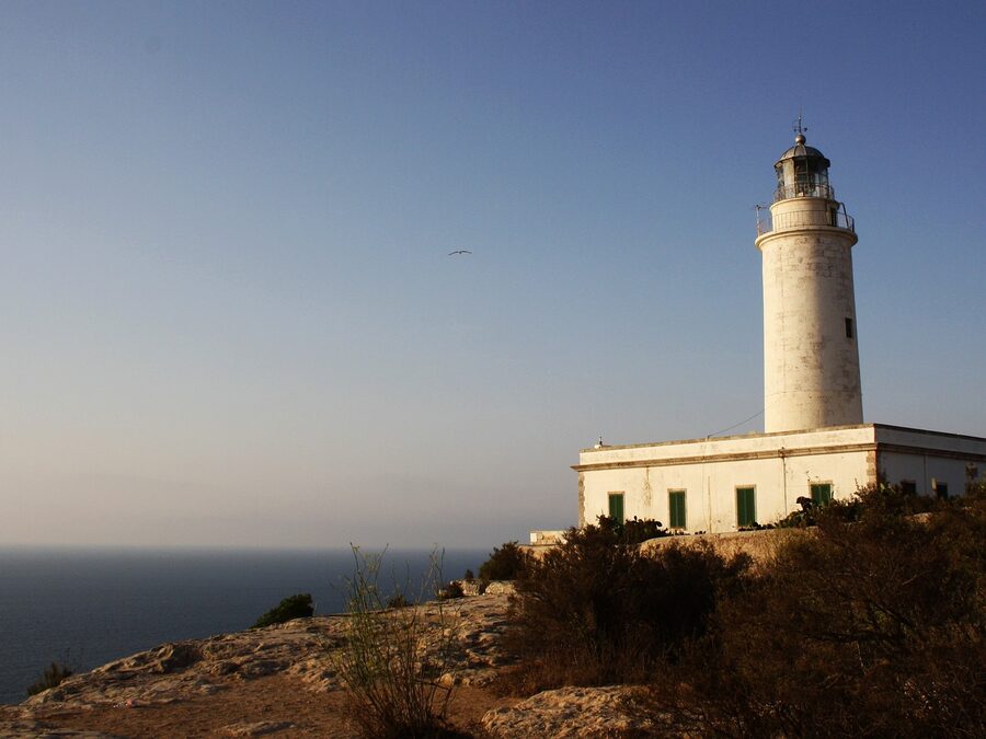 Formentera lighthouse panorama Es Far de la Mola