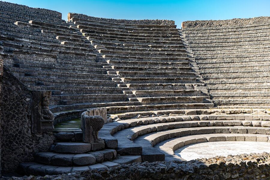 Amphitheatre at Pompeii