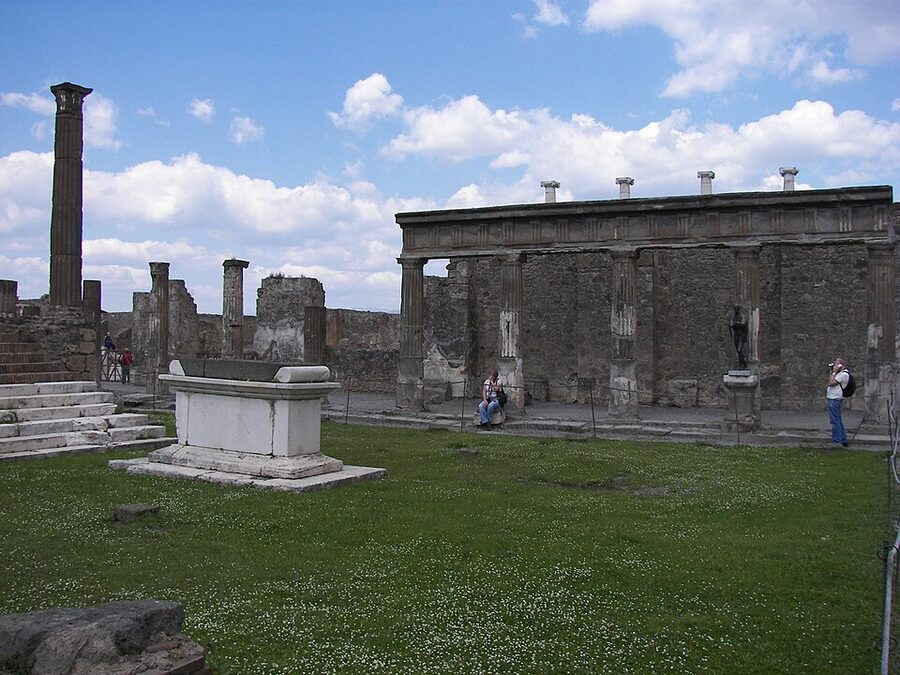 Temple of Apollo at Pompeii