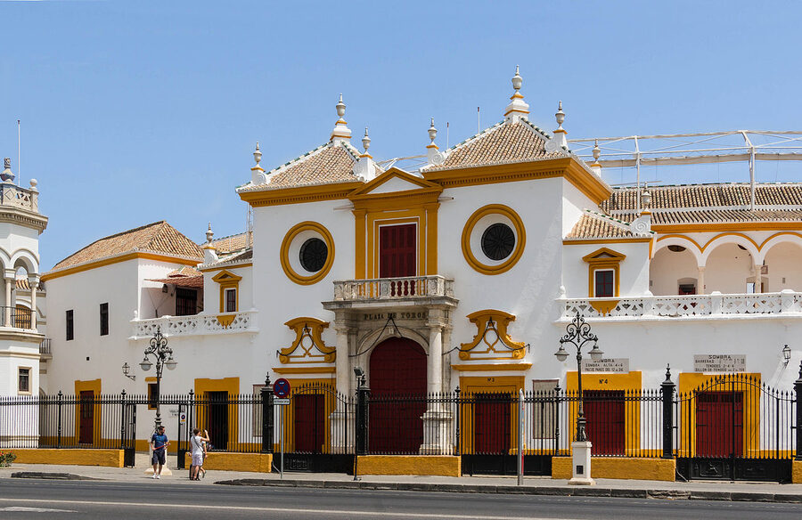 Real Maestranza bullring main entrance, Seville