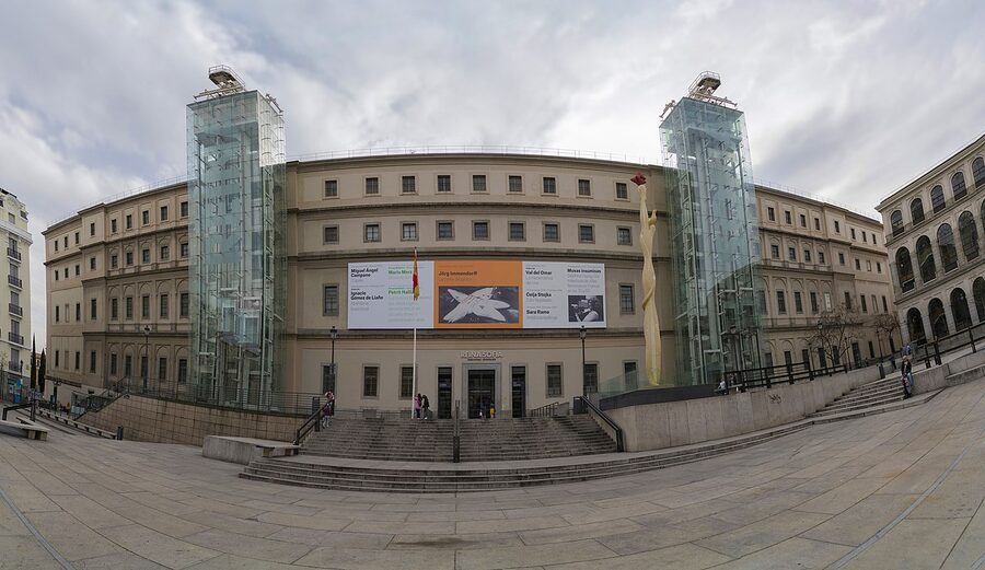 Museo Reina Sofia exterior Madrid the partner Articket museum