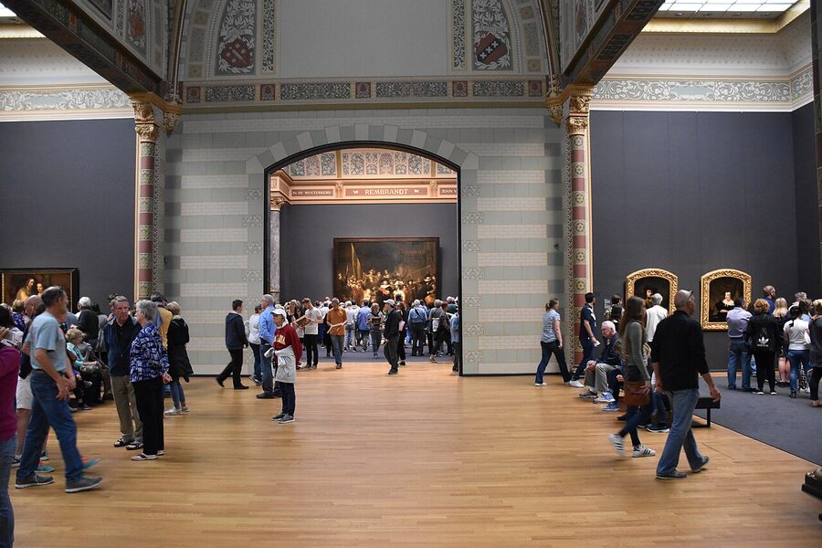 The Gallery of Honour at the Rijksmuseum