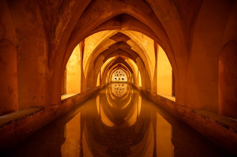 Banos de Dona Maria de Padilla baths Alcazar