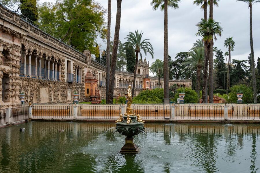 Royal Alcazar of Seville gardens