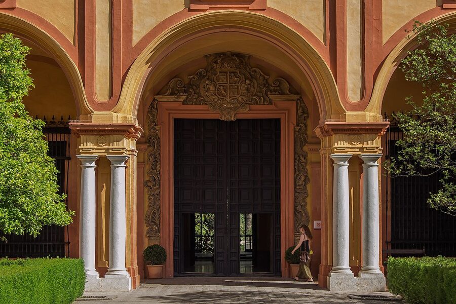 Patio del Crucero Real Alcazar Sevilla