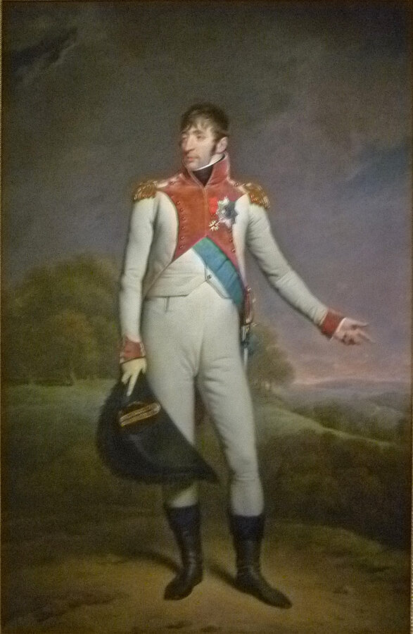 Portrait of Louis Bonaparte King of Holland 1809 by Charles Howard Hodges