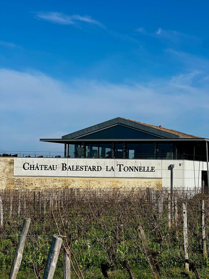 Saint-Emilion Chateau Balestard La Tonnelle vineyard