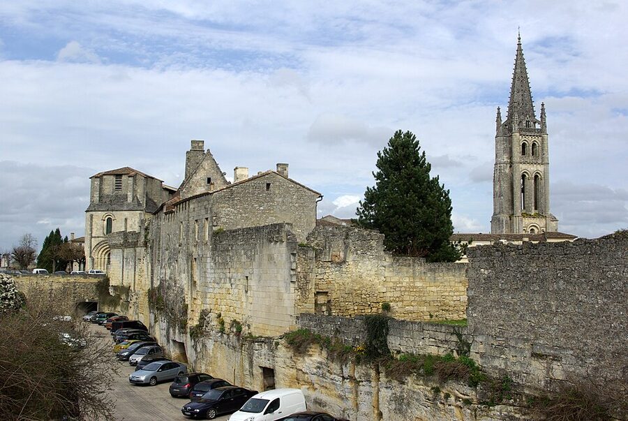 Medieval village walls of Saint-Émilion