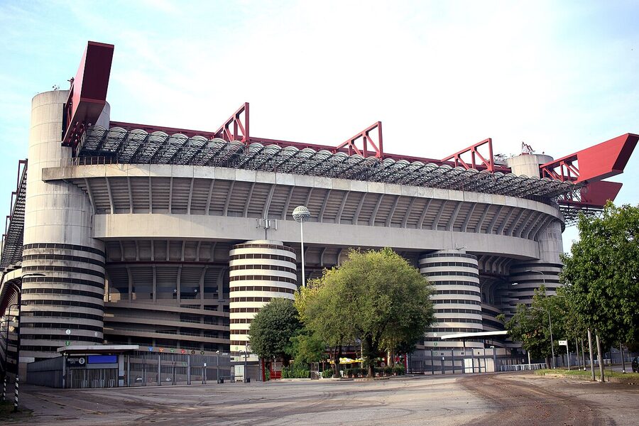 San Siro Curva Nord entrance Inter Milan end ingresso