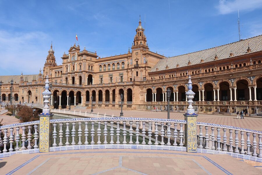 Plaza de España canal Seville