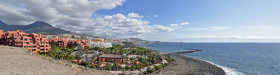 Costa Adeje coastline near Siam Park