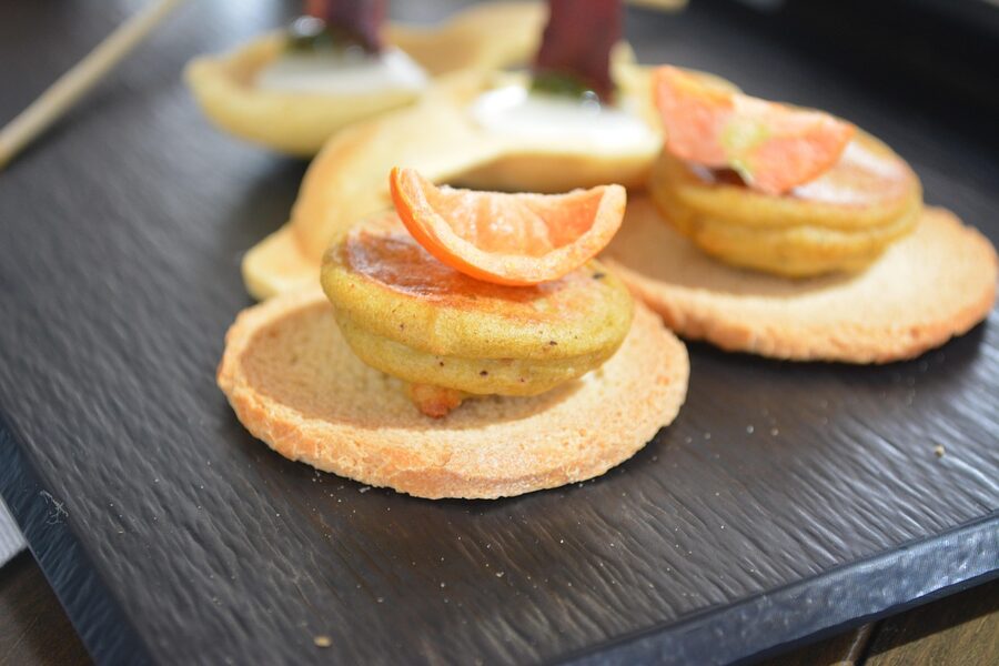 Spanish tortilla espanola served as a tapa