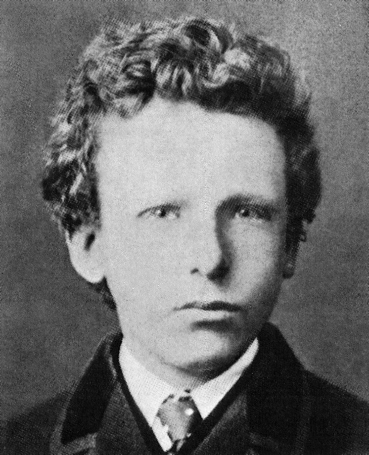 Theo van Gogh photograph 1873 Vincent's brother and art dealer