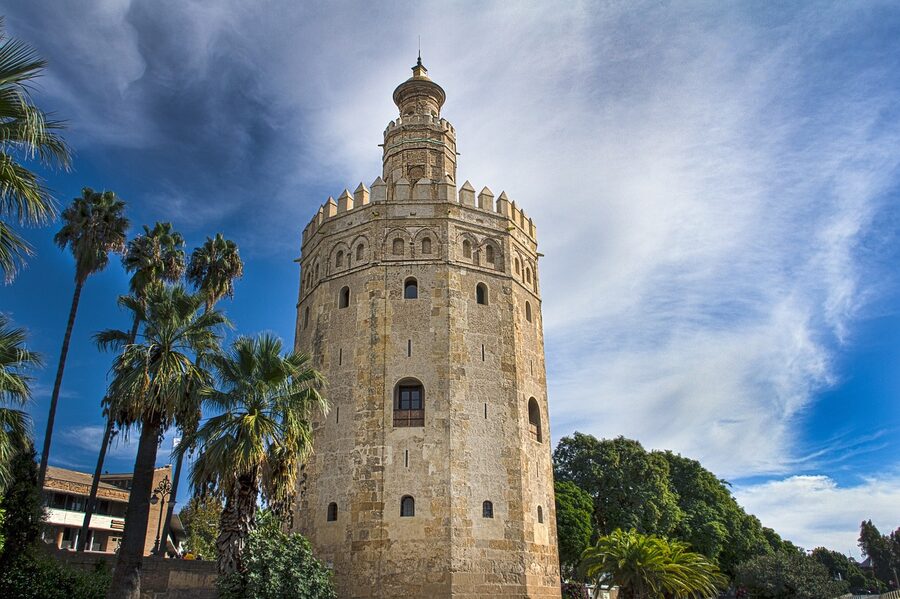 Torre del Oro and the Guadalquivir River