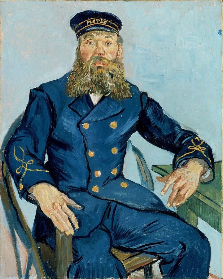 Van Gogh Portrait of Postman Joseph Roulin 1888 Arles